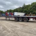 Polski timber flat Timber trailer