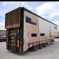 SDC covered forklift trailer Low loader covered