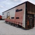 SDC covered forklift trailer Low loader covered