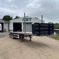 Polski timber flat Timber trailer