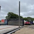 Polski timber flat Timber trailer